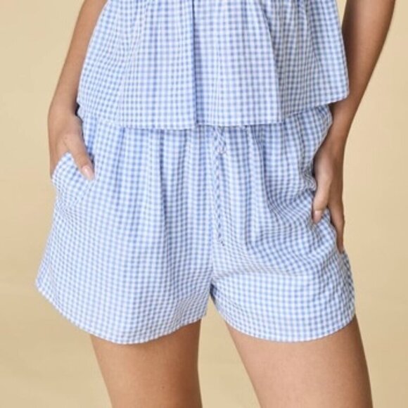 1 LEFT!! ITS A MATCH GINGHAM SHORTS - Picture 1 of 1